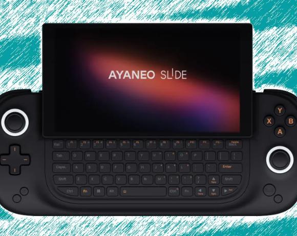 Портативный игровой ПК Ayaneo Slide с RGB