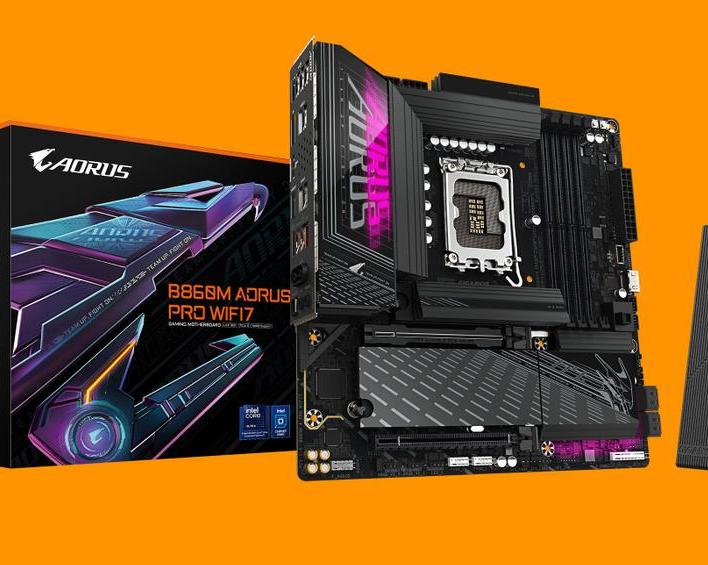 GIGABYTE показала материнские платы серии B860 на выставке CES 2025